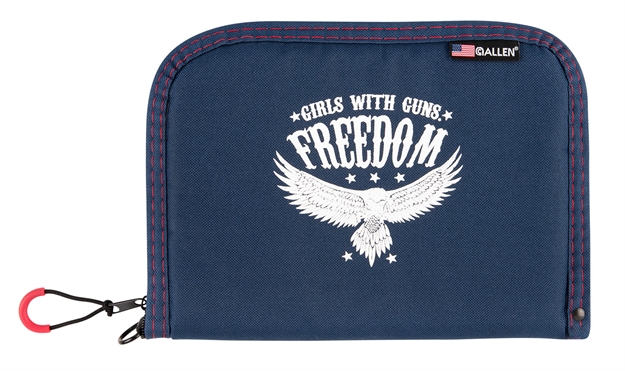 Picture of  Girls With Guns 9071 Freedom  Navy W/White Letters & Picture Polyester Holds Handgun