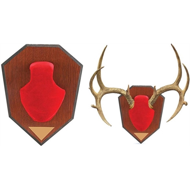 Picture of Allen Antler Mounting Kit, Wood Grain Plaque, Red Skull Cover 561