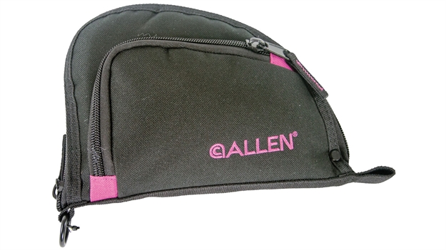 Picture of Allen Autofit Compact Handgun Case 7" Black/Orchid