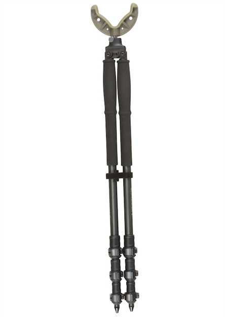 Picture of Allen Axial Shooting Stick 61" Bipod Removeable Cradle Olive 21411