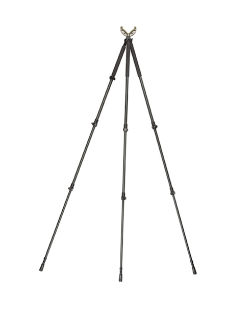 Picture of  Allen 21412 Axial  Tripod Black Aluminum W/Rubber Feet 61" Vertical Adjustment