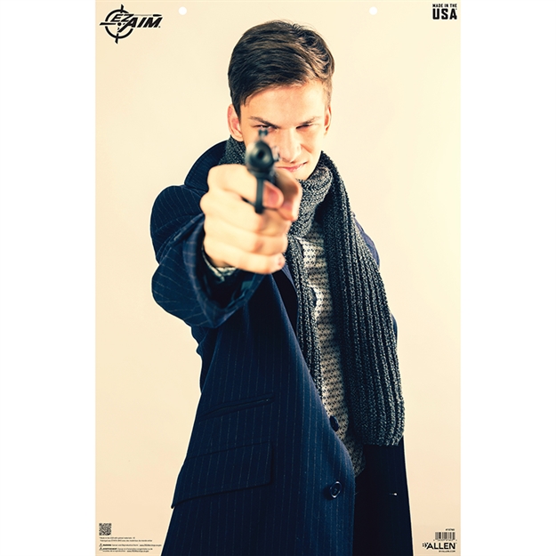 Picture of Allen Company Inc., The EZ Aim 23X35 Paper Tgt Photo Male Threat 50Pk 15760