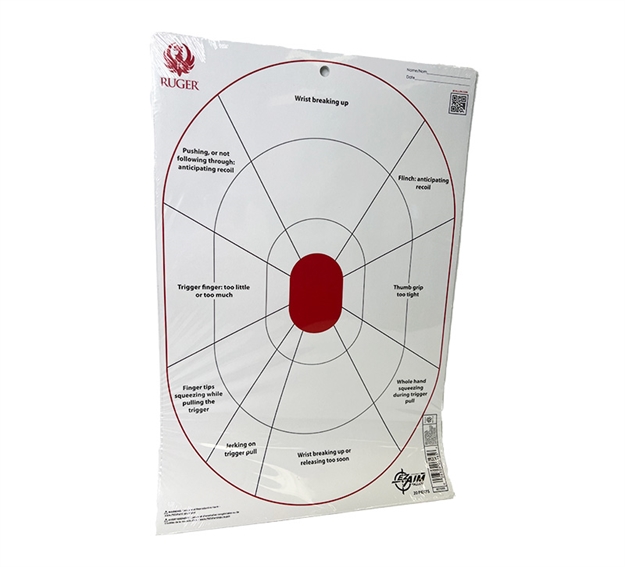 Picture of Allen Company Inc., The Ruger Paper Handgun Trainer Tgt 20Pk 27999 026509061656