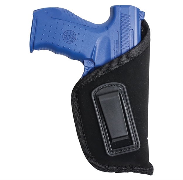 Picture of  Allen 44601 Inside-The-Pant Conceal Carry Holster Size 01 Iwb Black Ultrasuede Fabric, Fits Medium Frame Autos, Belt Clip Mount, Right Hand