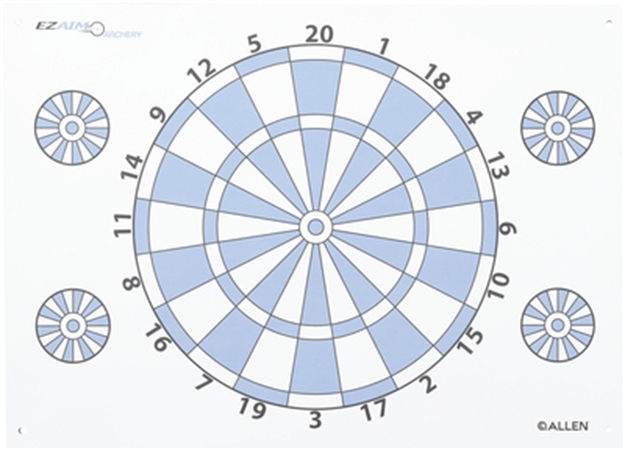 Picture of Allen Dartboard Target W/Pins
