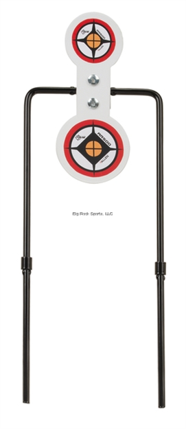 Picture of Allen Ez-Aim Hardrock Ar500 Centerfire Spinner Target, Small, Black/Red