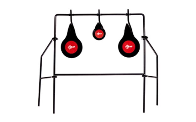 Picture of Allen Ez-Aim Steel Spinner Target Rimfire & Air Guns, Black/Red 15265 026509038887