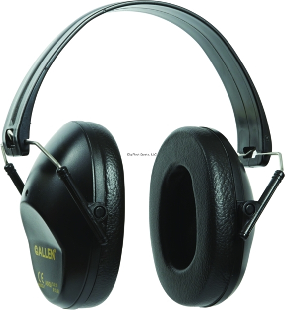 Picture of  Allen 2287 Reaction Lo-Profile Muff Foam 26 DB Over The Head Black Adult