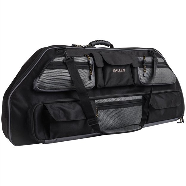Picture of Allen Gear Fit X Compound Bow Case, UP TO 38" Axle TO Axle, Grey/Black