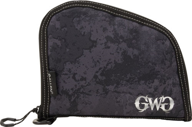 Picture of Allen Girls W/ Guns 8" Hand- Gun Case Midnight Blackout