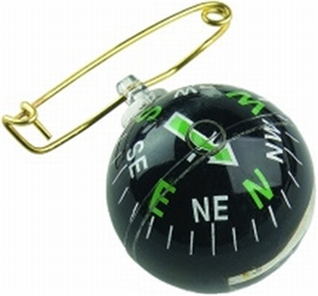 Picture of  Allen 484 Compass  Black Pin ON 1.50" Long Small Includes Safety Pin 026509004844
