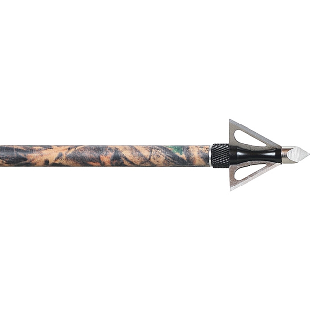 Picture of  Allen 14635 Impact Fixed Blade Broadhead Stainless Steel Blades Silver 3 Pack 026509146353