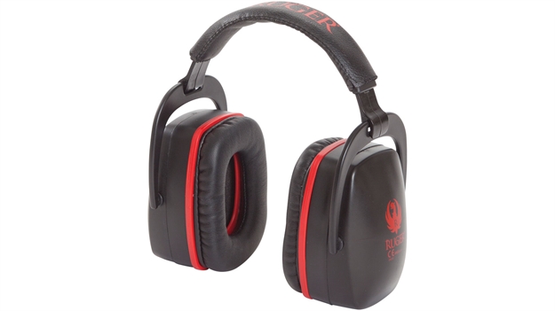 Picture of Allen Ruger Comp Range Muff-Black/Red