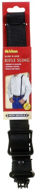 Picture of Allen Company Inc., The Sling Web Slide&Lock Blk Qadj W/Swivels 8451 026509084518