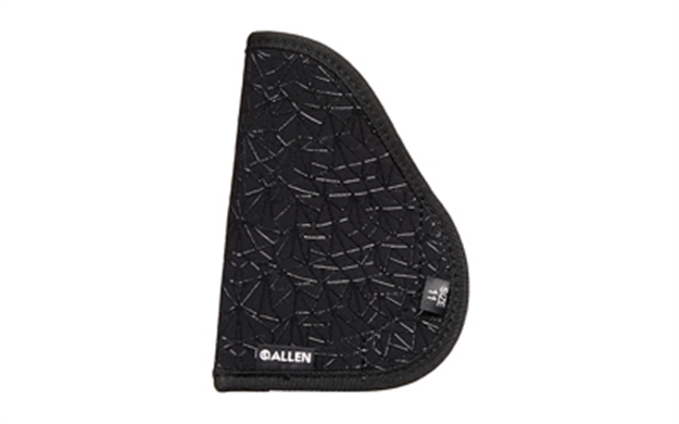 Picture of  Allen 44911 Spiderweb In-The-Pocket Conceal Carry Holster Size 11 Black Nylon W/Web Grip Pattern, Compatible W/Ruger Lc9/Sig P365/Glock 39 Ambidextrous