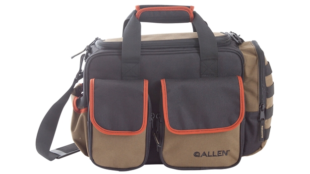 Picture of Allen Spring Compact Range Bag Coffee/ Black 14"X6"X8"