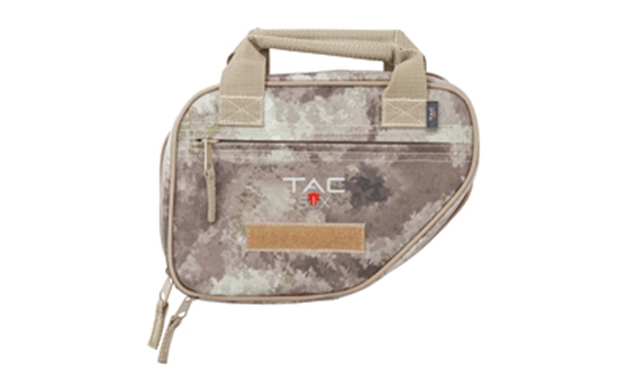 Picture of  Tac Six 10941 Battalion Handgun Case 10" Long Tan/A-Tacs AU Neoprene Holds 1 026509011132