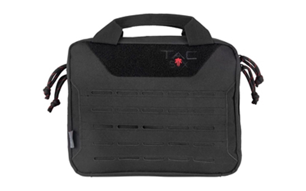 Picture of  Tac Six 10814 Crew Tactical Pistol Case Black 600D Polyester 2 Handguns 026509064114