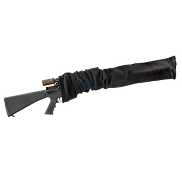 Picture of  Tac Six 13247 Tactical Rifle Gun Sock  Fits Tactical Firearms W/Wo Scope UP TO 47" Long, Silicone Treated, Cinch Closure 026509132479