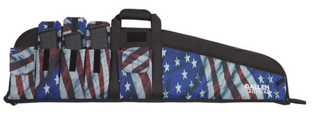 Picture of  Allen 1062 Victory  Tactical Rifle Case 42" Victory Stars & Stripes Endura W/Black Trim 026509010623