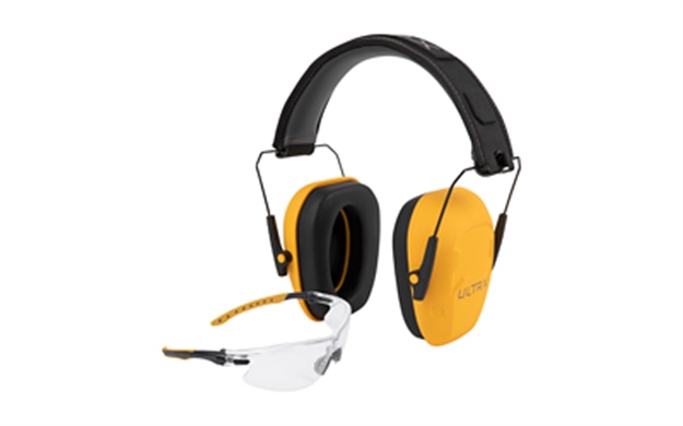 Picture of Allen Company Inc., The Ultrx Shield Ear/Eye Combo Yellow Nrr 23Db 4156 026509078036