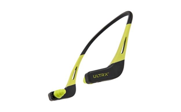 Picture of Allen Company Inc., The Ultrx Wave Banded Ear Plugs Grey/Ylw Nrr 22Db 4102