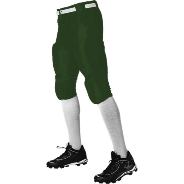 Picture of Alleson Adult Dazzle Slotted Pant Dark Green X-Large