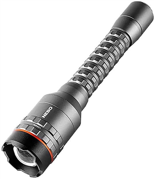 Picture of  Nebo Nebflt1030 Davinci 5000L Flashlight  Gray 100/1,000/5,000 Lumens White Led 645397938682