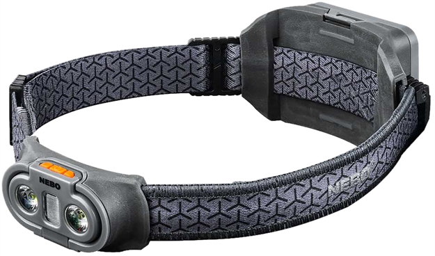 Picture of  Nebo Nebhlp0015 Einstein 750 Headlamp  Gray 5/80/250/750 Lumens  White/Red 645397942047