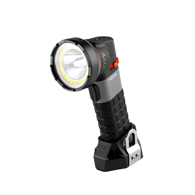 Picture of  Nebo Nebspt1004 Luxtreme Sl25r Spotlight  Black 30/300/500 Lumens White Led/Red Flood 645397002444