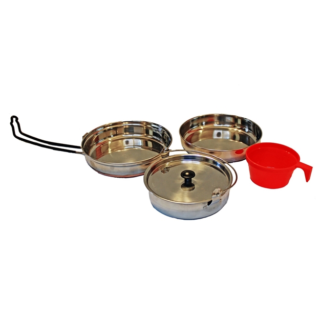 Picture of Alpine Mountain Gear Stainless Steel Mess Kit