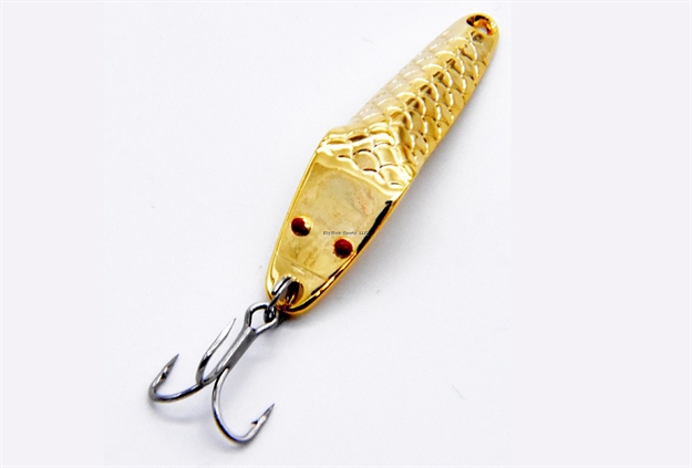 Picture of Al's Goldfish Lil' 49Er Ice Jig - Ifn50 Gold - 1/4 Oz.  1-3/4"