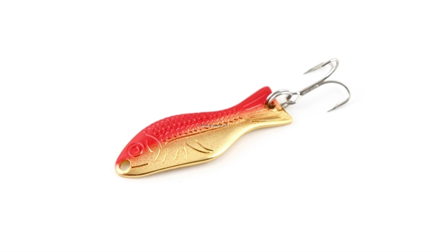 Picture of Al's Goldfish Original - G100 Gold/Red- 3/16 Oz.  1-1/2"