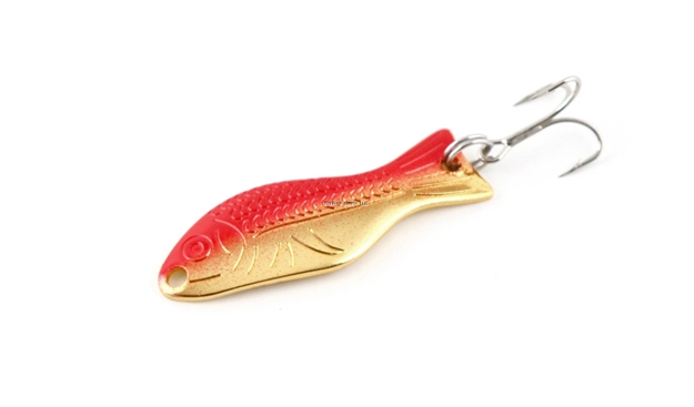 Picture of Al's Goldfish Original - G200 Gold/Red- 1/4 Oz.  2"