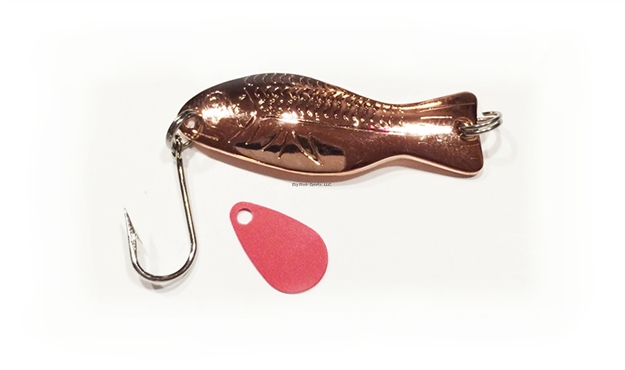 Picture of Al's Goldfish Original Ice Jig - Copper - 3/16 Oz.  1-1/2"