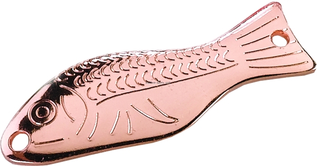 Picture of Al's Goldfish Original Spoon, 1 7/8", 1/4 Oz, SZ 6 Hook, Copper