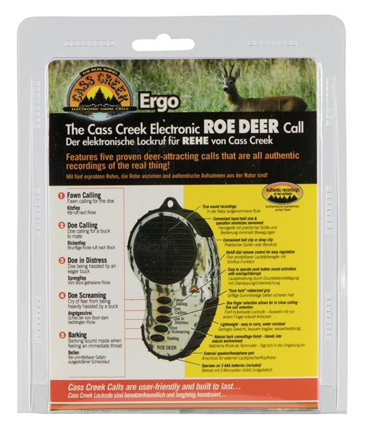 Picture of Cass Creek 110 Ergo Electronic Deer Ergo Electronic Roe Deer Call