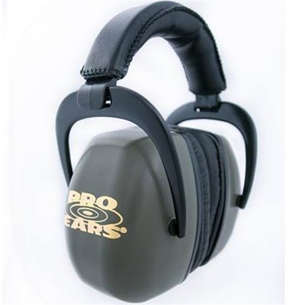 Picture of Pro Ear Muffs Ears Ultra Pro Ear Muffs - Nrr 30 Green PEUPG