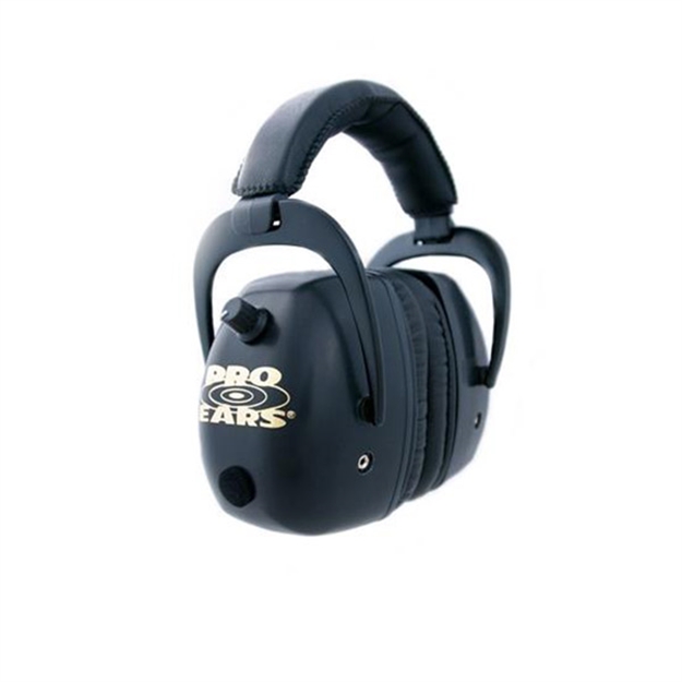 Picture of Pro Ears Pro Mag Gold Electronic Ear Muffs, Nrr 30 Black GSDPMBLACK