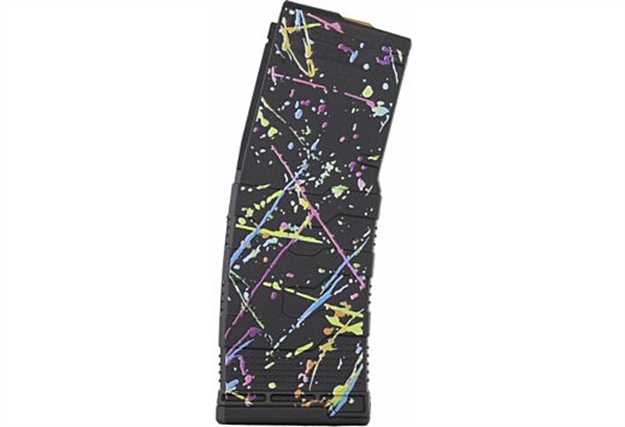 Picture of Amend2 Ar-15 Magazine 5.56X45 30Rd Poly Mod3 Neon Splatter 556MOD3NEON30 850057645361