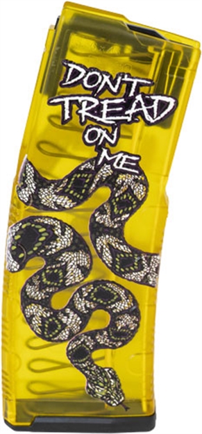 Picture of Amend2 Ar-15 Magazine 5.56X45 30Rd Poly Modc Yellow Dtom 556MODCDTOM30