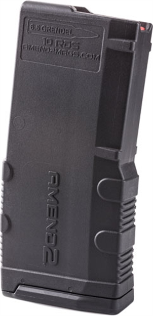 Picture of  Amend2 65Grendblk10   10Rd 6.5 Grendel Fits Ar-15 Black Polymer