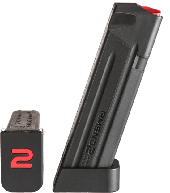 Picture of Amend2 Magazine For Glock 22 15Rd Polymer Black< A2GLOCK22BLK