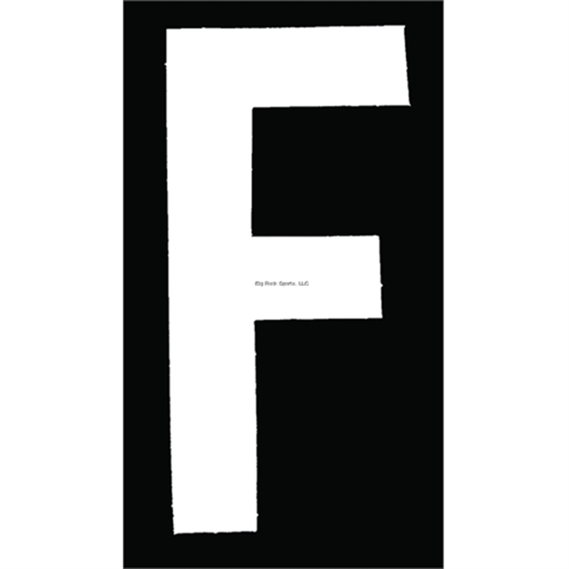 Picture of American American 35W-F Boat Letter 3" Wht-F Mylar