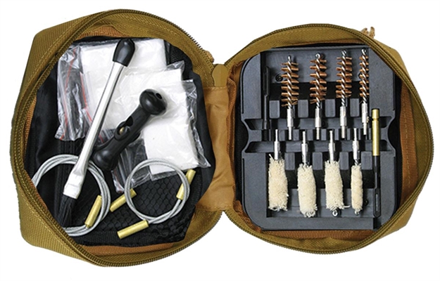 Picture of American Buffalo Ab034t Pistol Portable Kit Most Handguns Cleaning Kit All Cal P
