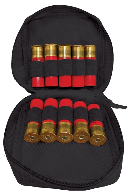 Picture of American Buffalo Ab071b Shotshell Molle Pouch Black 1000D Nylon
