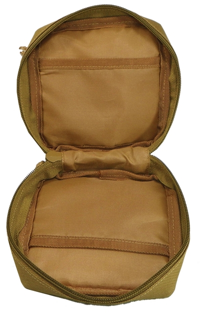 Picture of American Buffalo Ab073t Universal Molle Pouch Coyote Tan 1000D Nylon