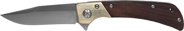 Picture of American Buffalo Knife & Tool Buffalo Scout 3 1/4" Bld D2 Ball Bearing Folder! RP042