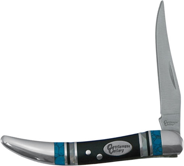 Picture of American Buffalo Knife & Tool Cattlemans Cutlery 2.5" Cheyenne Blue Horizon Toothpck CC0021CB 815949010849