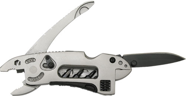 Picture of American Buffalo Knife & Tool Cattlemans Cutlery Ranch Hand Multi-Tool W/6 Tools CC0020 892550001886